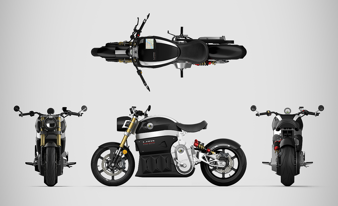 Motorcycle design，Electric，SORA，locomotive，