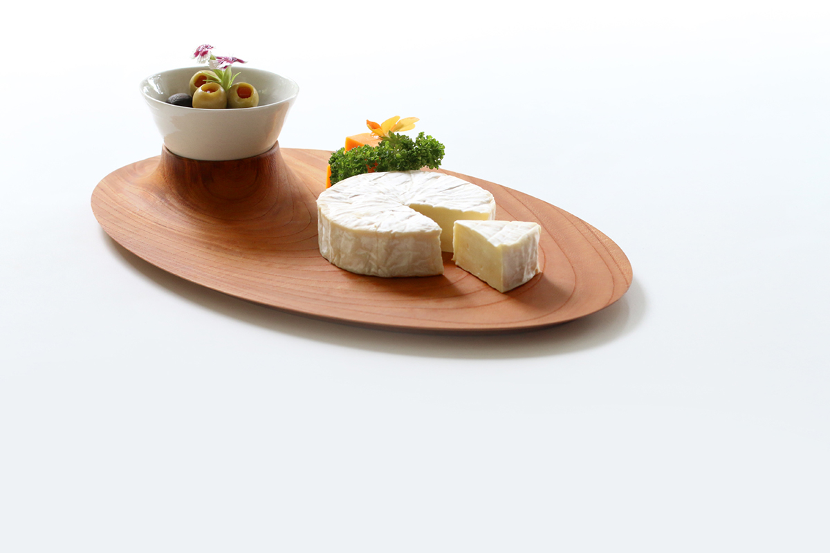 Ash trees，White porcelain，teacup，plate，MOUNTAIN，Sangyoon Kim，