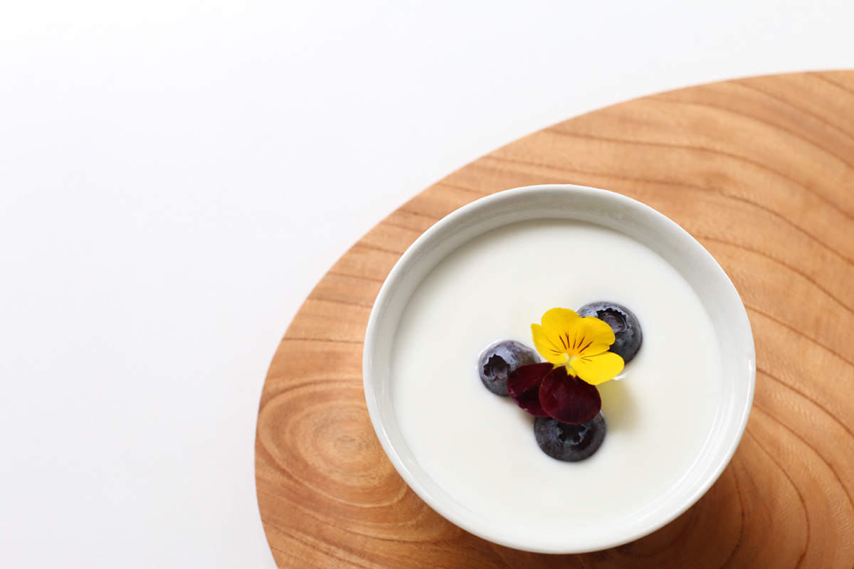 Ash trees，White porcelain，teacup，plate，MOUNTAIN，Sangyoon Kim，