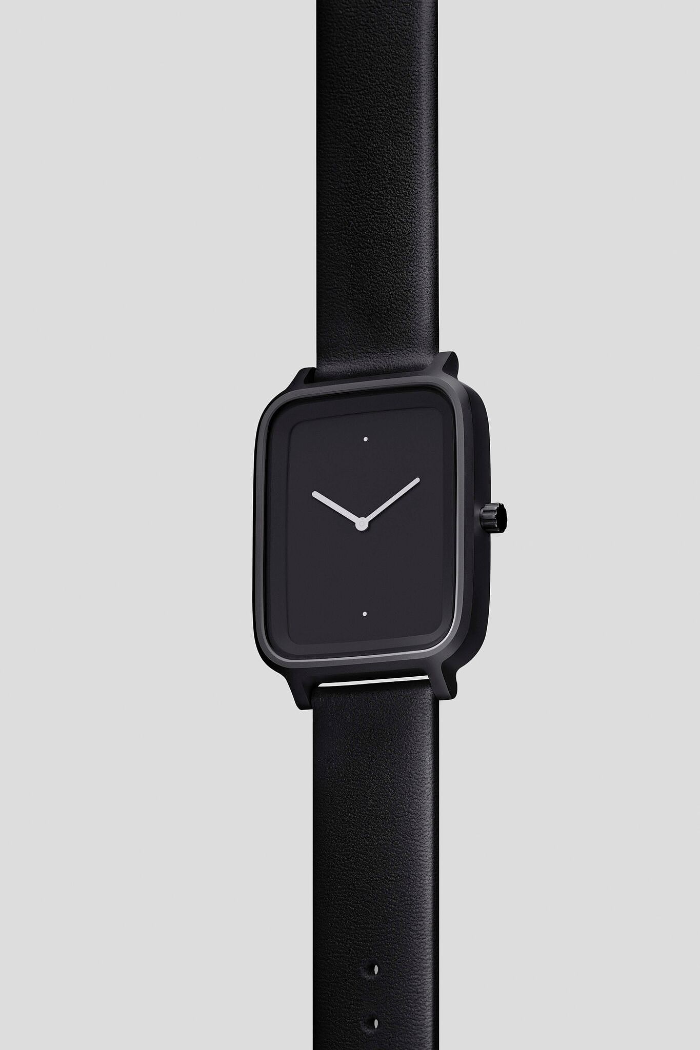 surface，Wristwatch，black，Oblong，