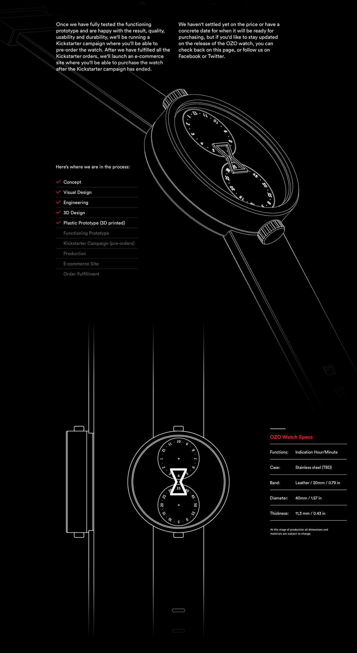 Red dot award，Wristwatch，originality，Hourglass Watch，ozone，