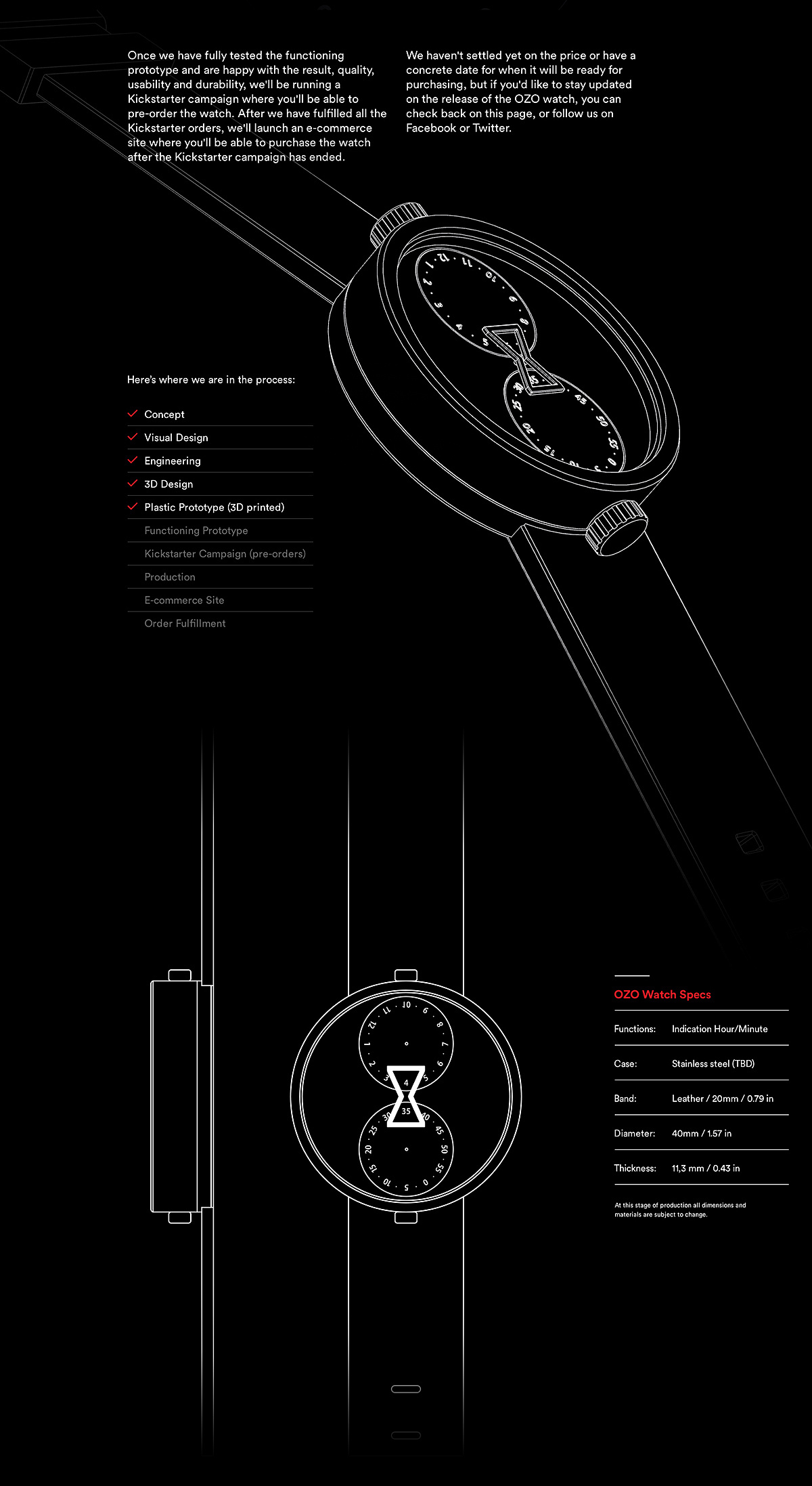 Red dot award，Wristwatch，originality，Hourglass Watch，ozone，