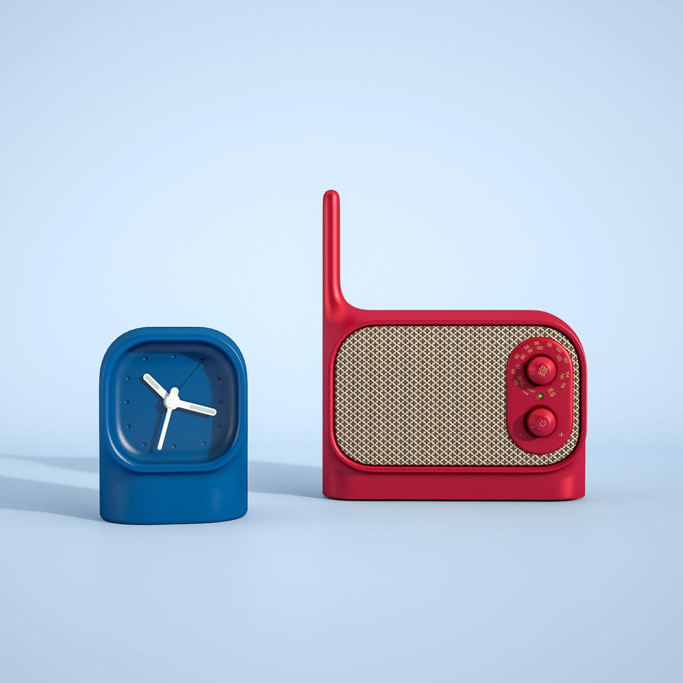 Retro，radio，Clock，LEXON，