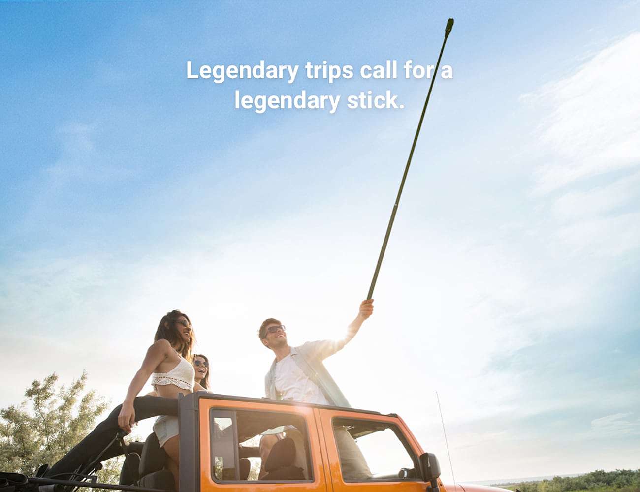 selfie stick，Exotic products，Length adjustable，