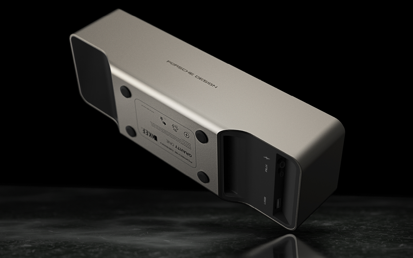 Metal，Bluetooth Speaker ，Gravity One，