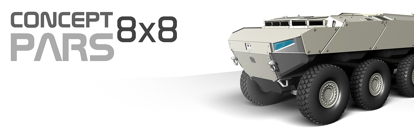 Pars8X8，FNSS，Armored car，