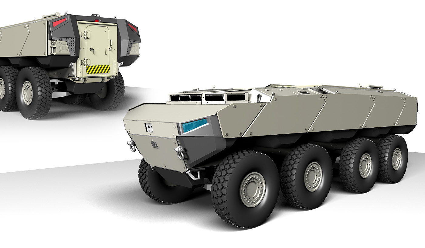 Pars8X8，FNSS，Armored car，