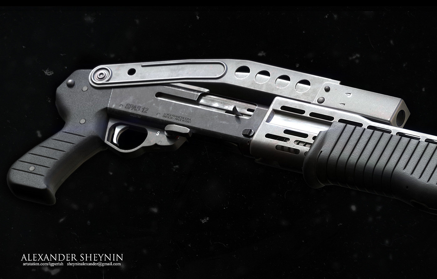 Design，gun，modeling，Render，3DS，Rifle，Rifle，military，