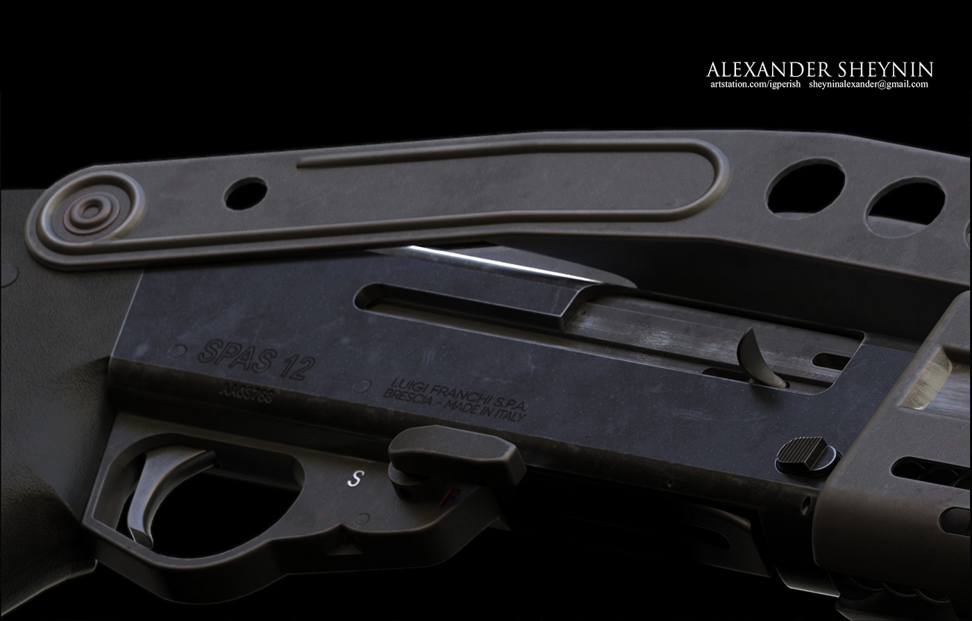Design，gun，modeling，Render，3DS，Rifle，Rifle，military，