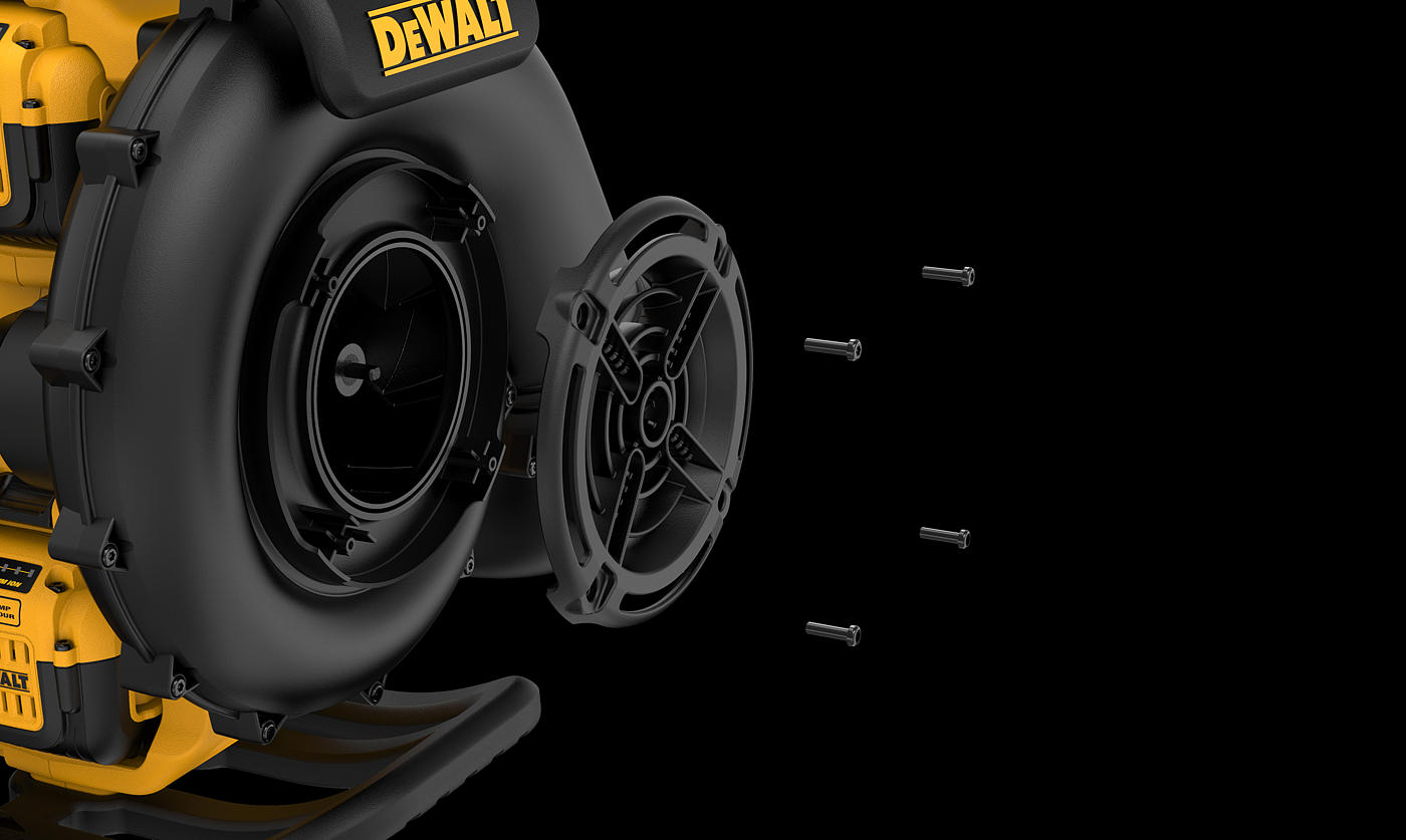 dewalt，Knapsack type，Blower design，