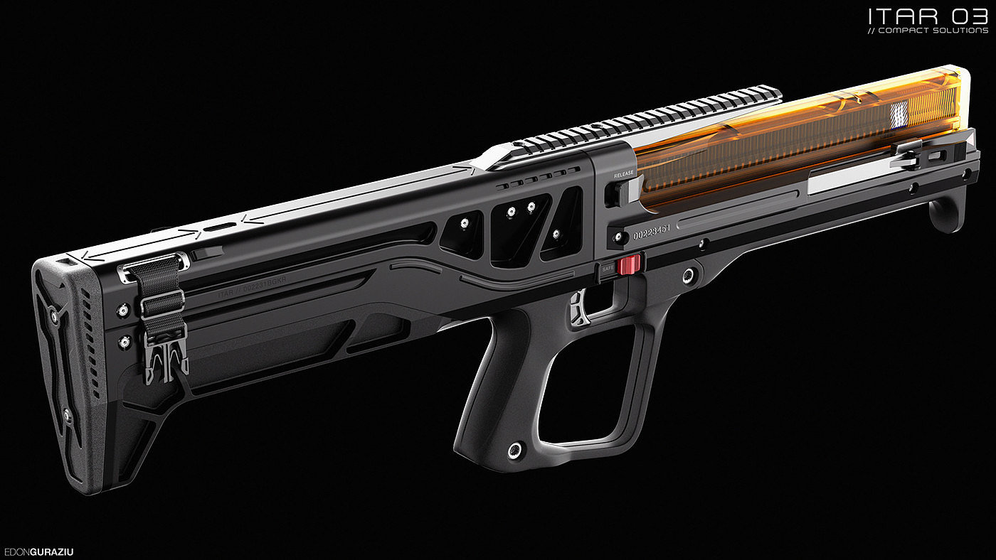 Render，concept，Pistol，Pistol Concept，