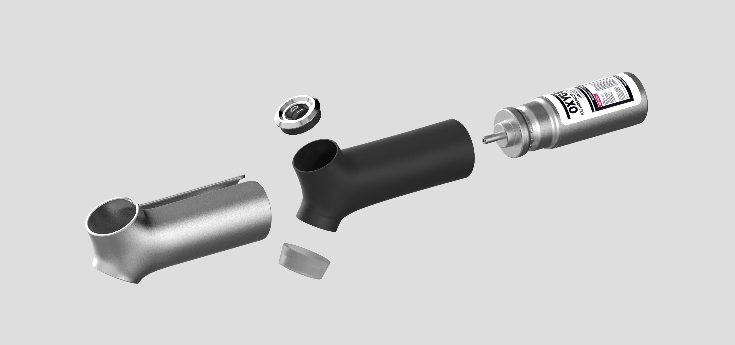 shell，conceptual design，Inhaler，