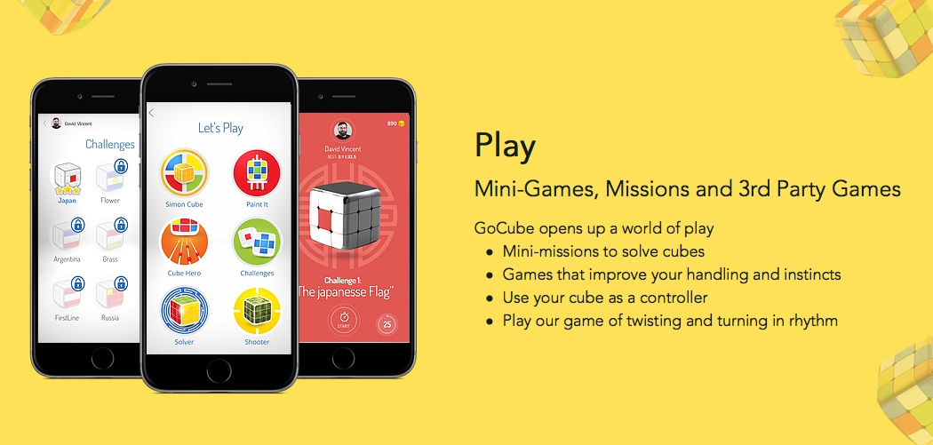 GoCube，intelligent sensor，Continuous tracking，measure，sporting facilities，Rubik's Cube，