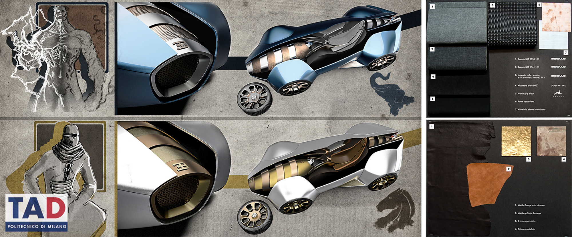 vehicle，Milan Institute of Technology，vehicle，Graduation project，design sketch，Hand drawn，