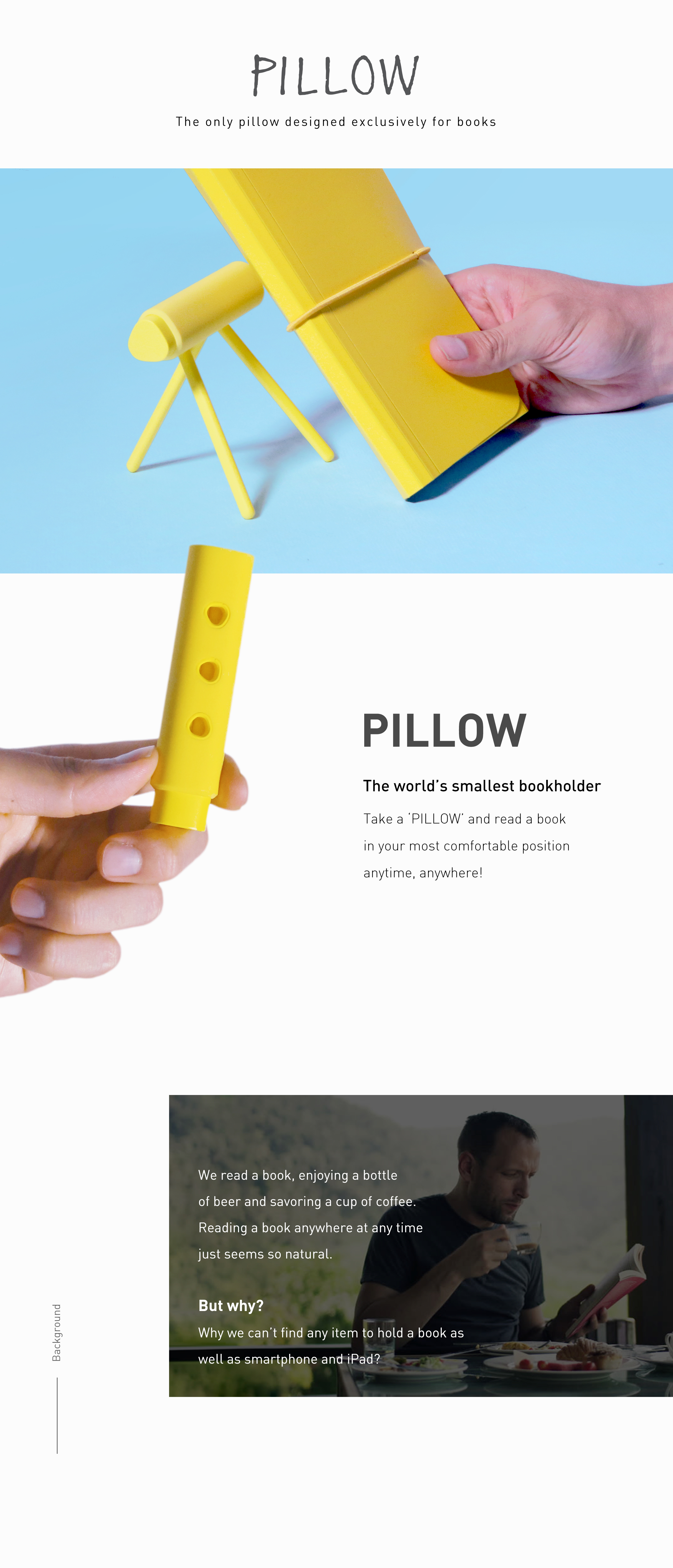 Bookshelf design，PILLOW_Reading，yellow，