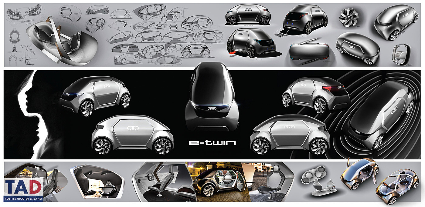 vehicle，Milan Institute of Technology，vehicle，Graduation project，design sketch，Hand drawn，