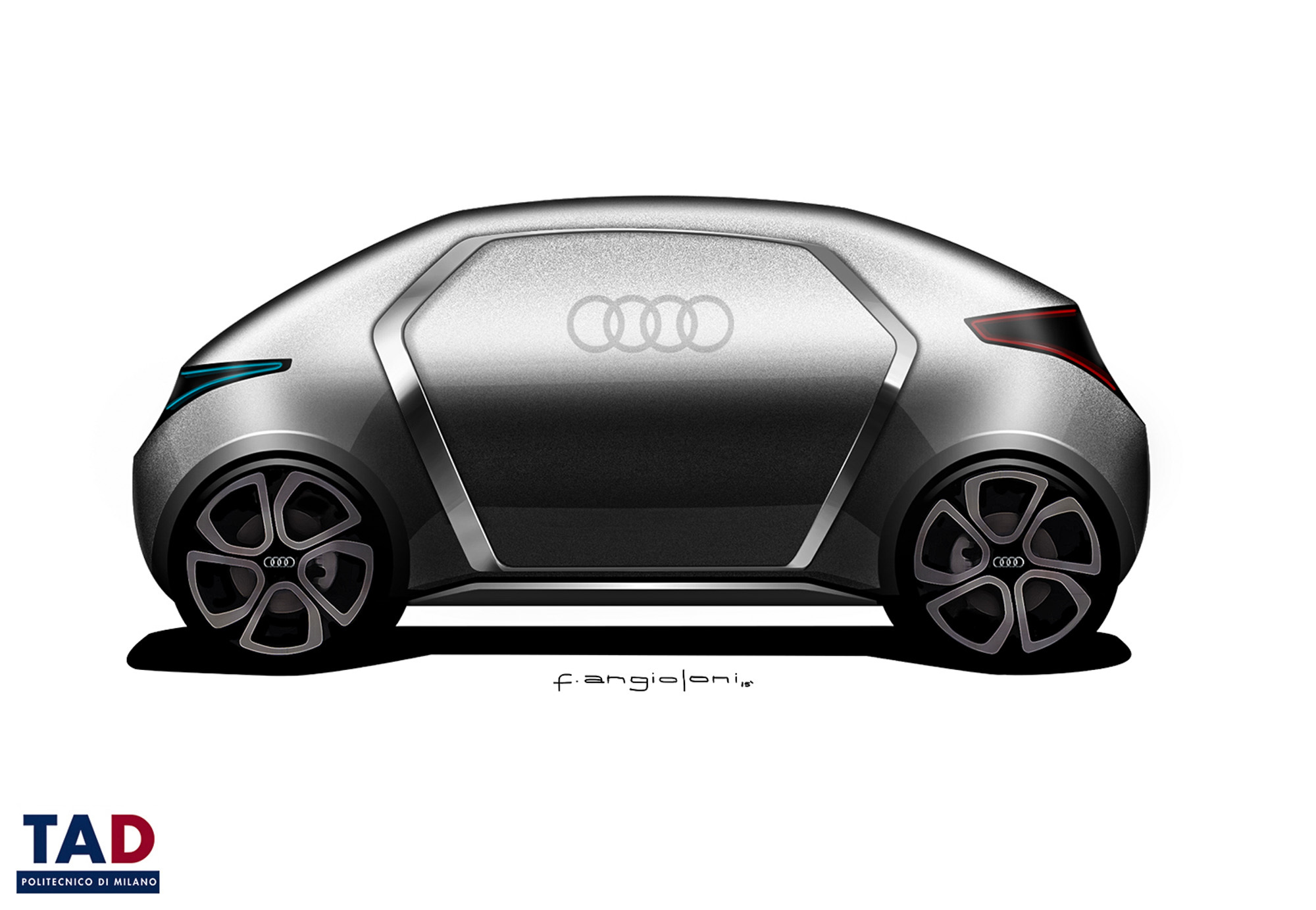 vehicle，Milan Institute of Technology，vehicle，Graduation project，design sketch，Hand drawn，