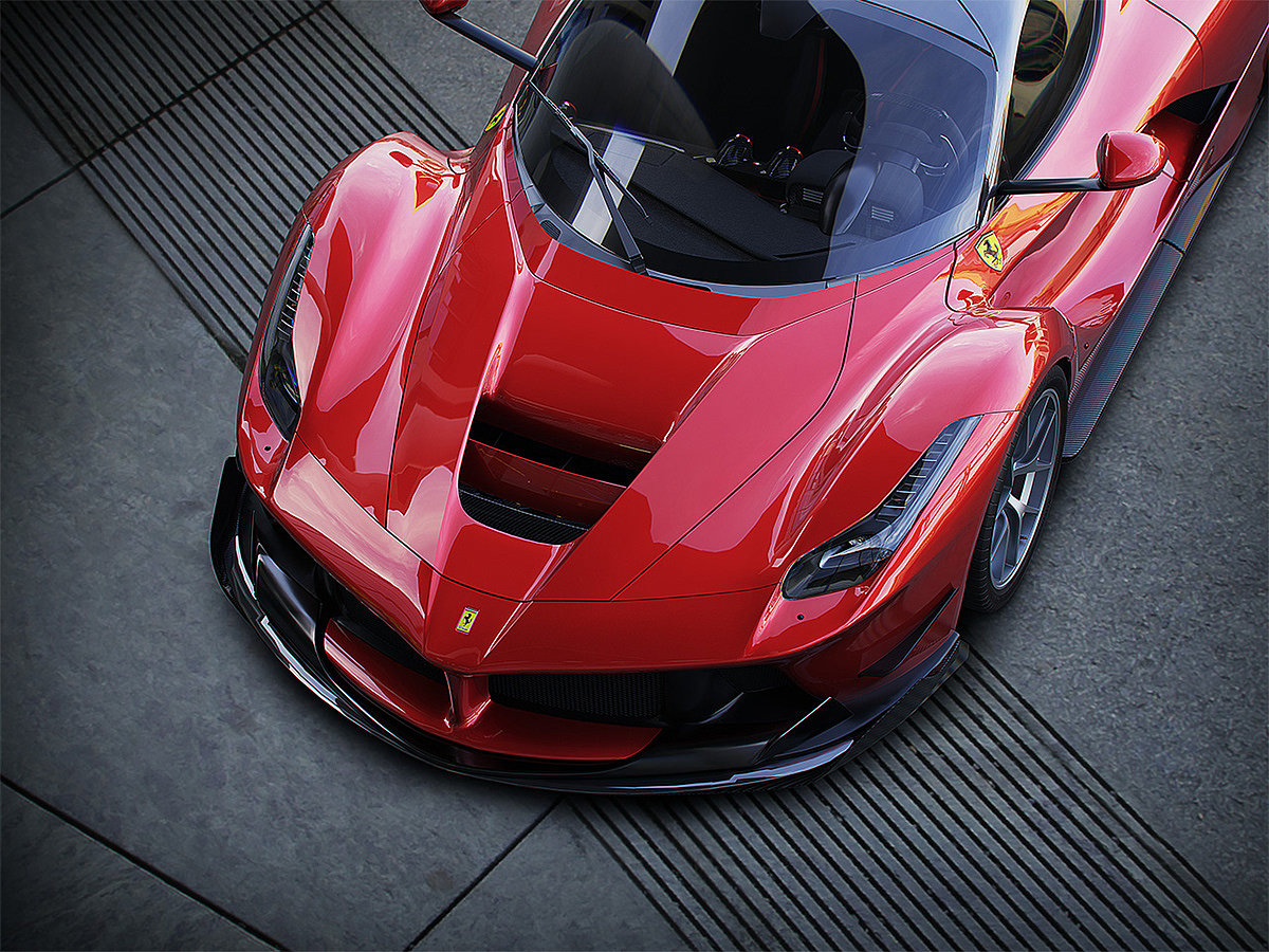 F150 - LaFerrar，gules，Sports car，
