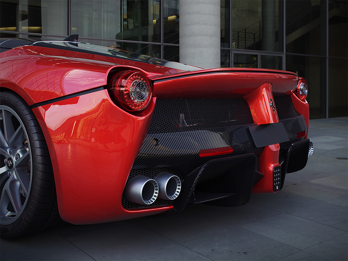 F150 - LaFerrar，gules，Sports car，