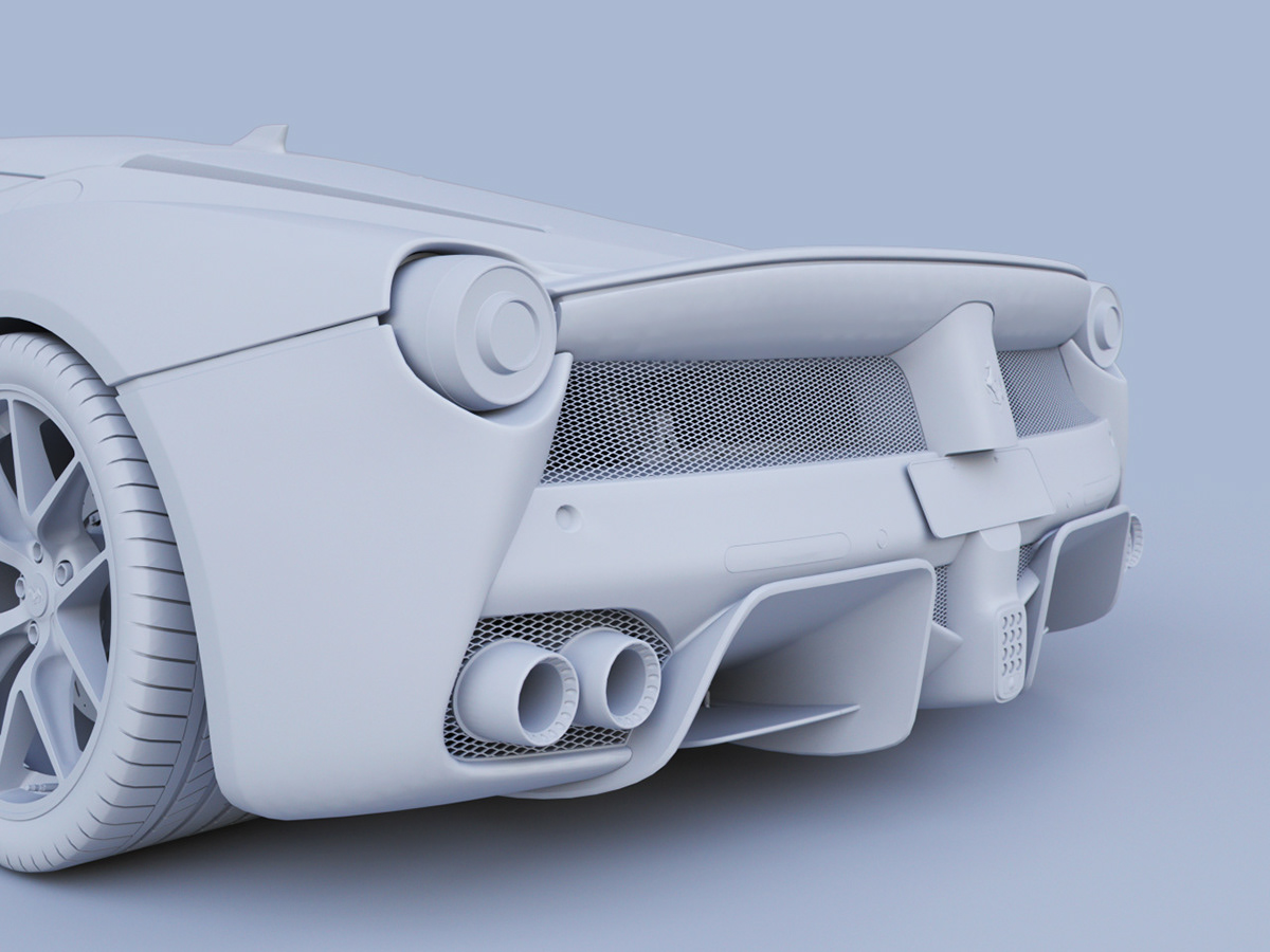 F150 - LaFerrar，gules，Sports car，