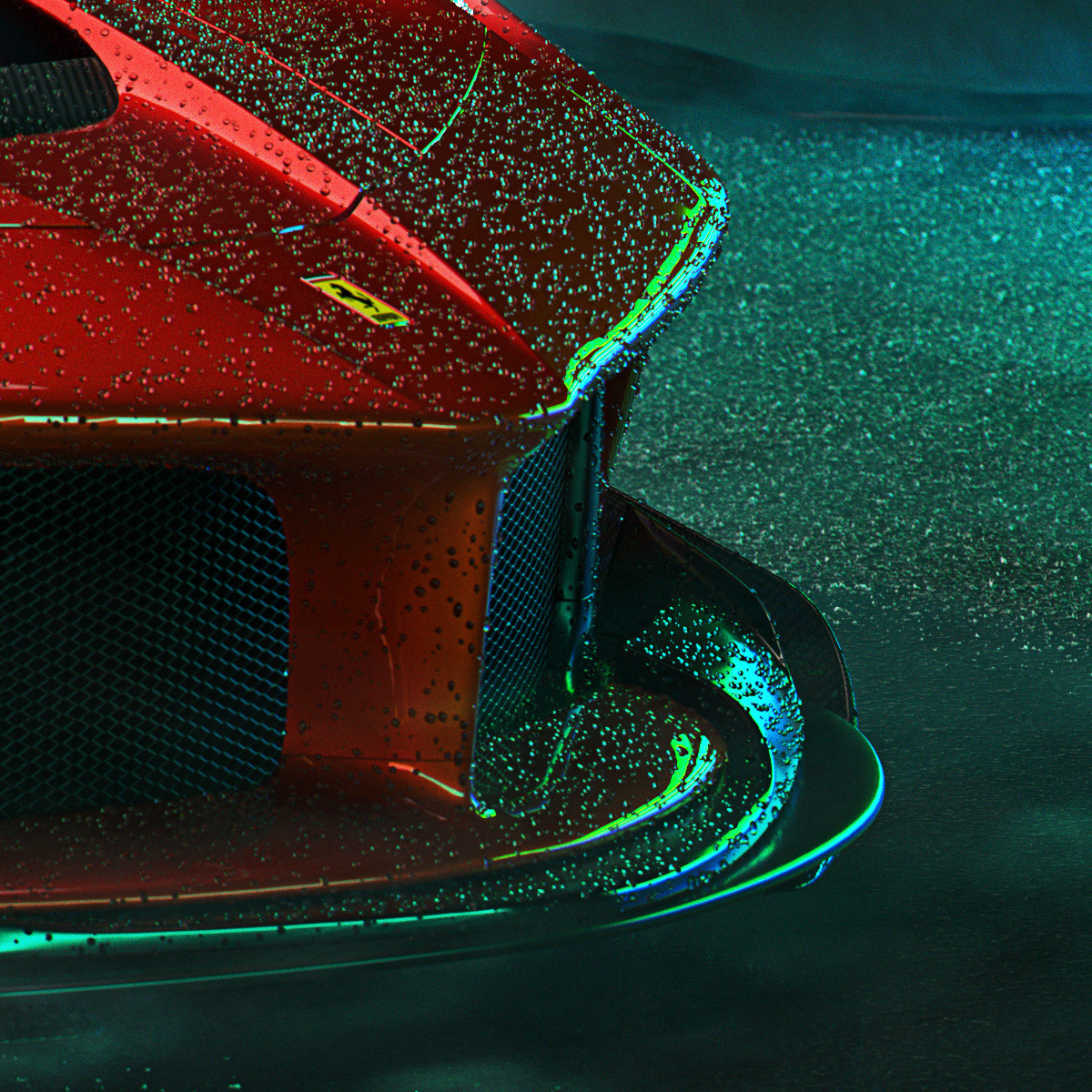 F150 - LaFerrar，gules，Sports car，