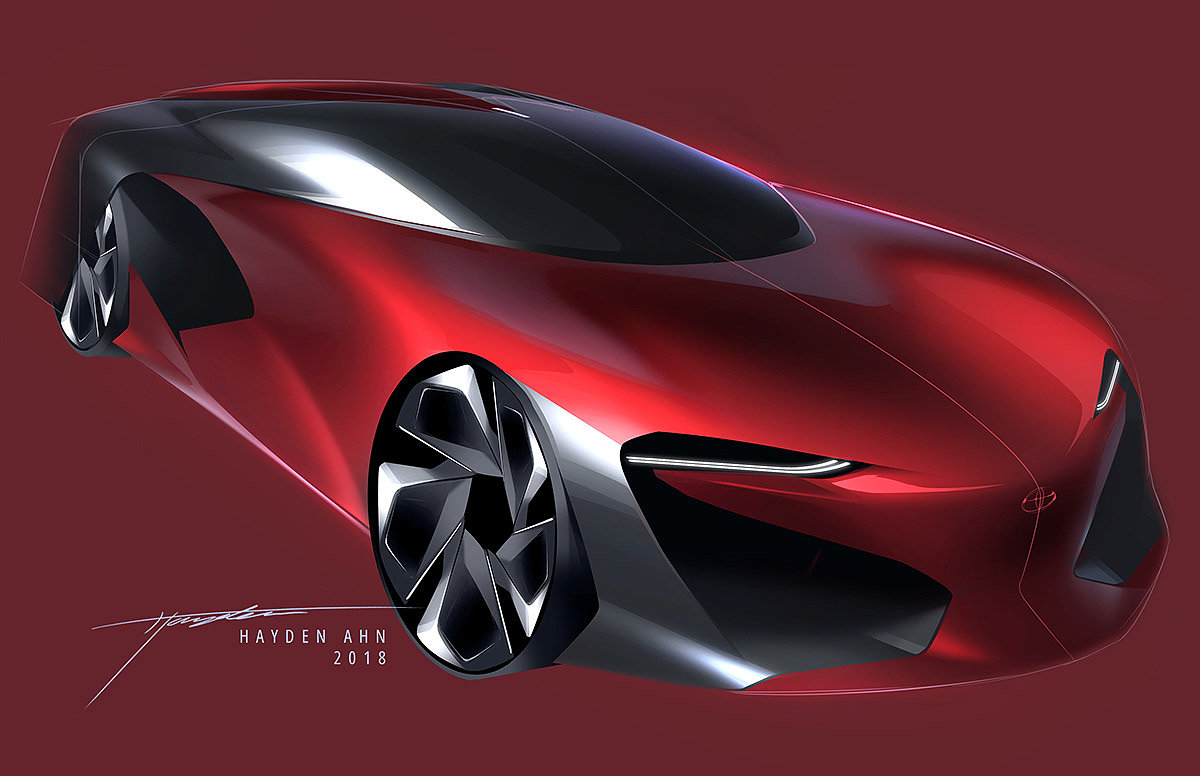 product design，automobile，vehicle，Hand drawn design，