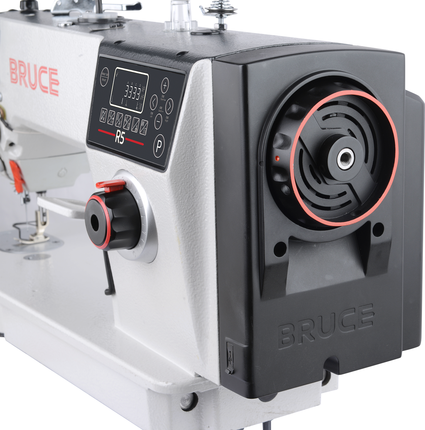 Bruce_B5，Computerized overlock sewing machine，R5，