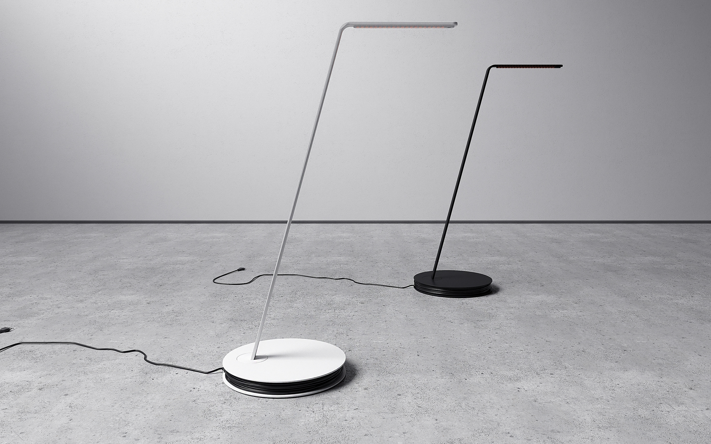 product design，furniture，Floor lamp，Flamingo，