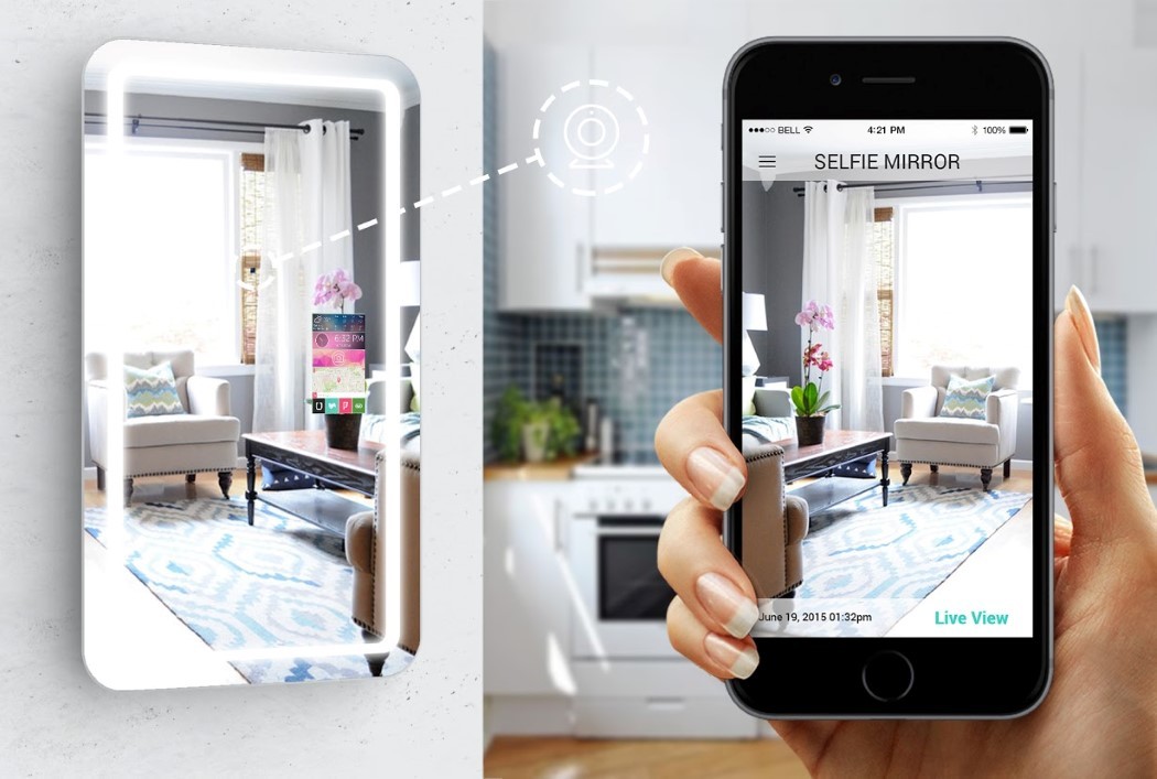 Electronic eye，Mirror，intelligence，large，