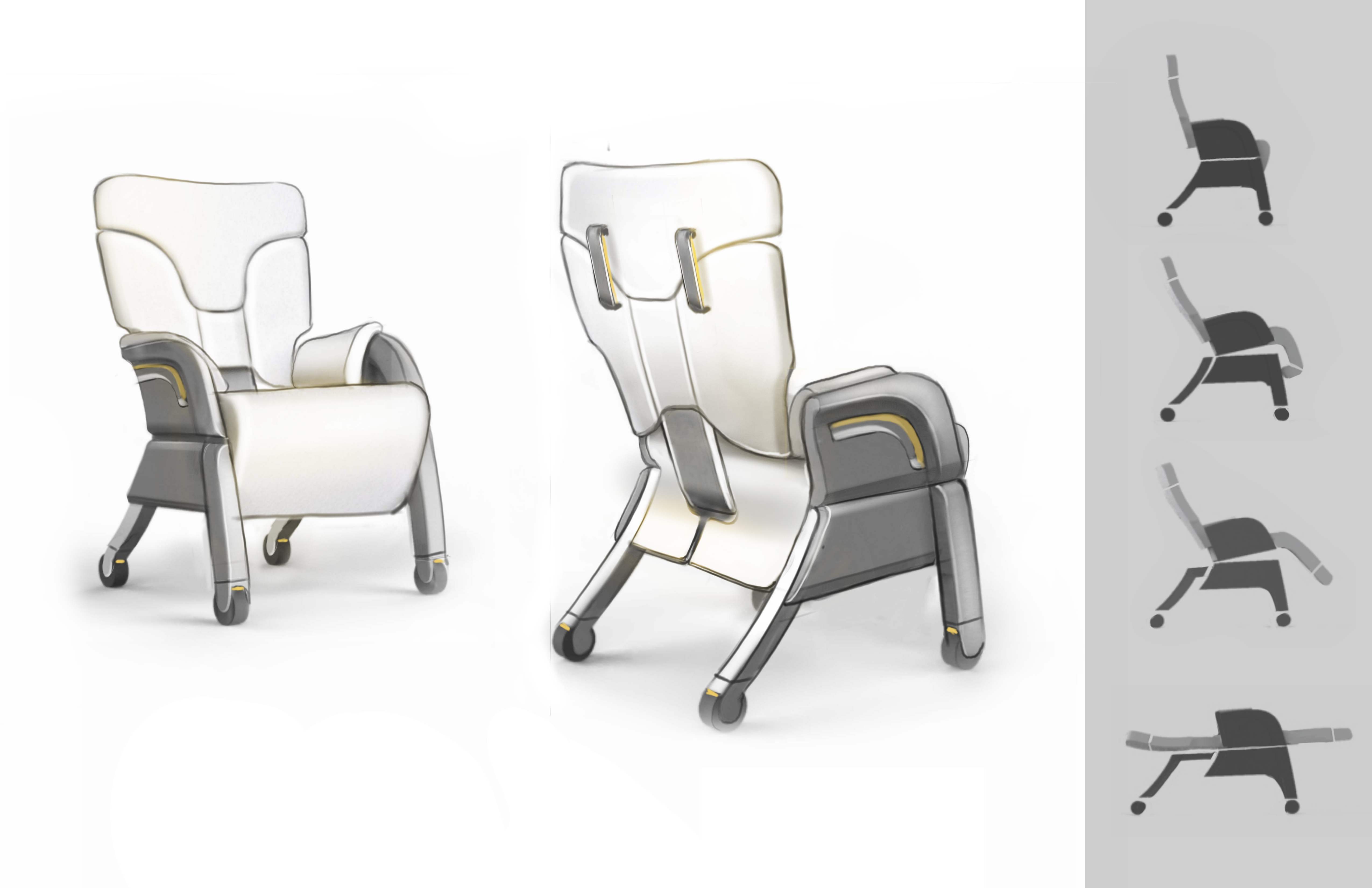 Stryker，chair，