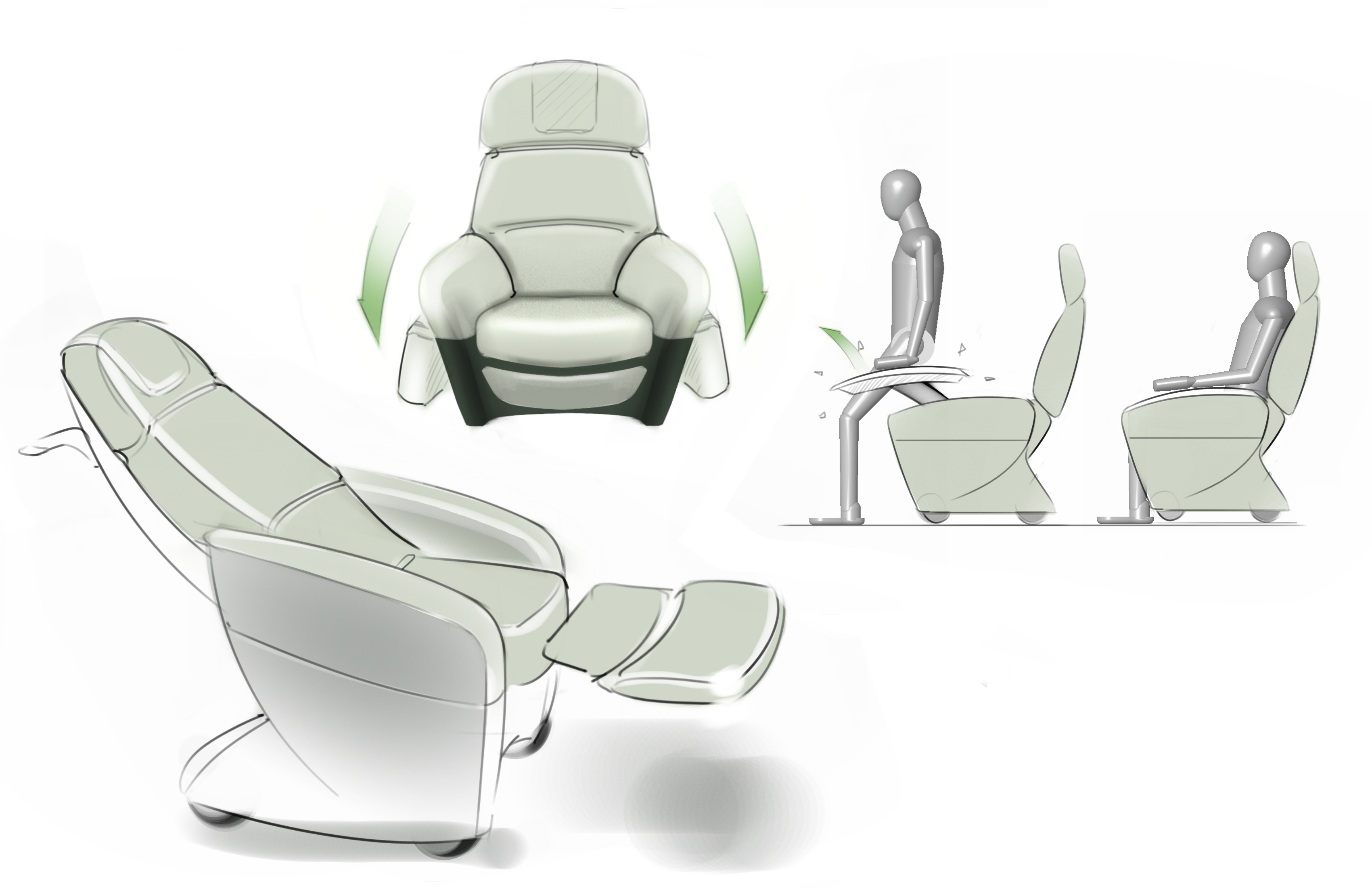 Stryker，chair，