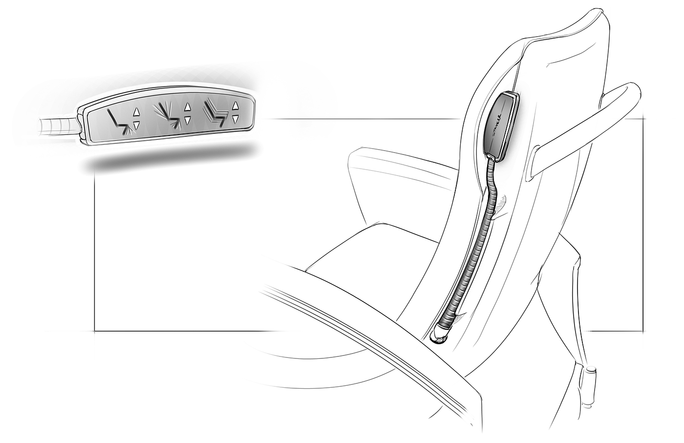 Stryker，chair，