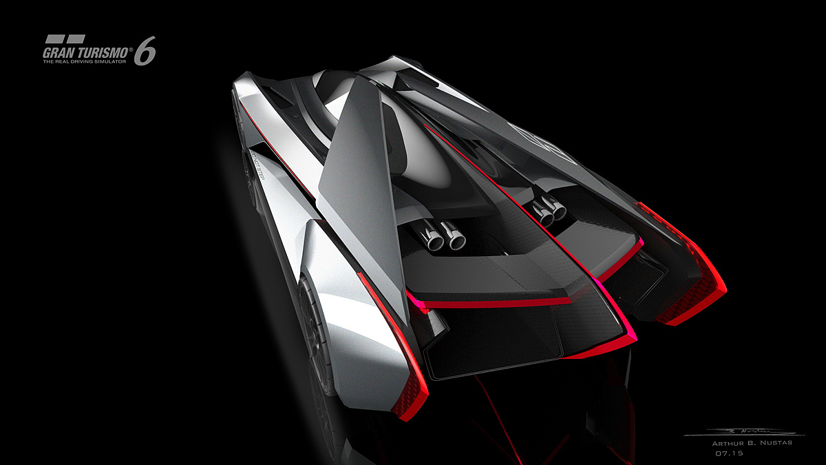 Alias digital analog，Detail rendering，Concept Car，Cadillac，Sharp shape，