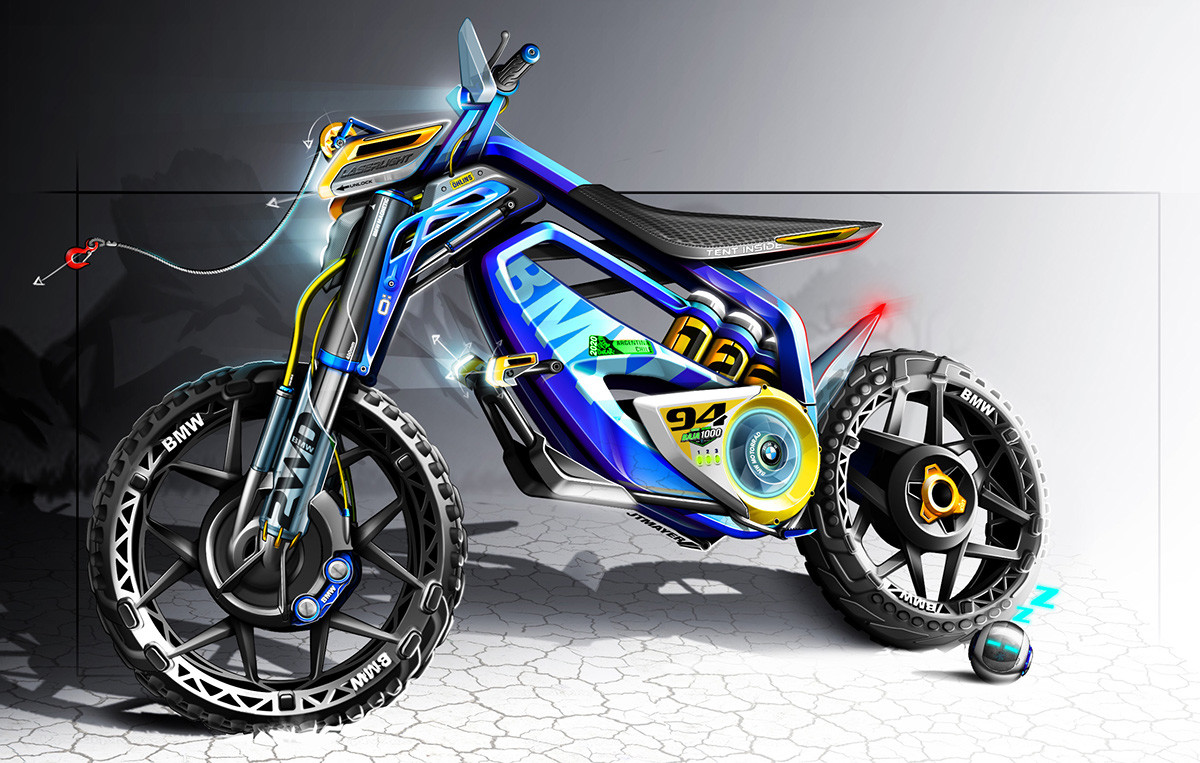 ATV Quad Frenzy，bmw，Exquisite shape，Flexible and light，industrial design，