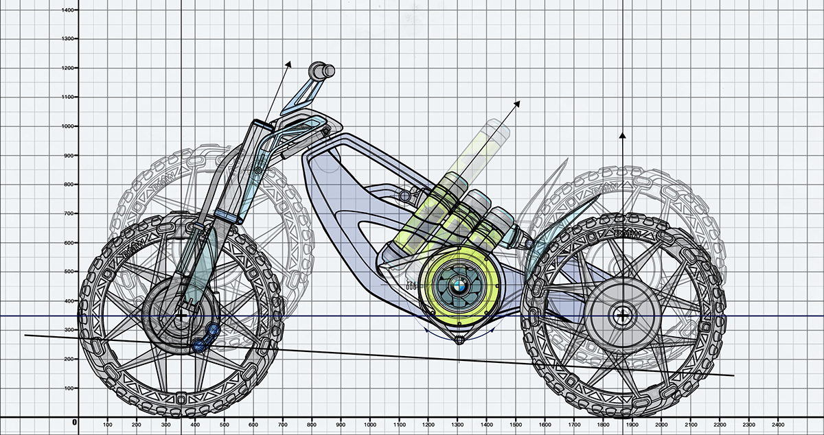 ATV Quad Frenzy，bmw，Exquisite shape，Flexible and light，industrial design，