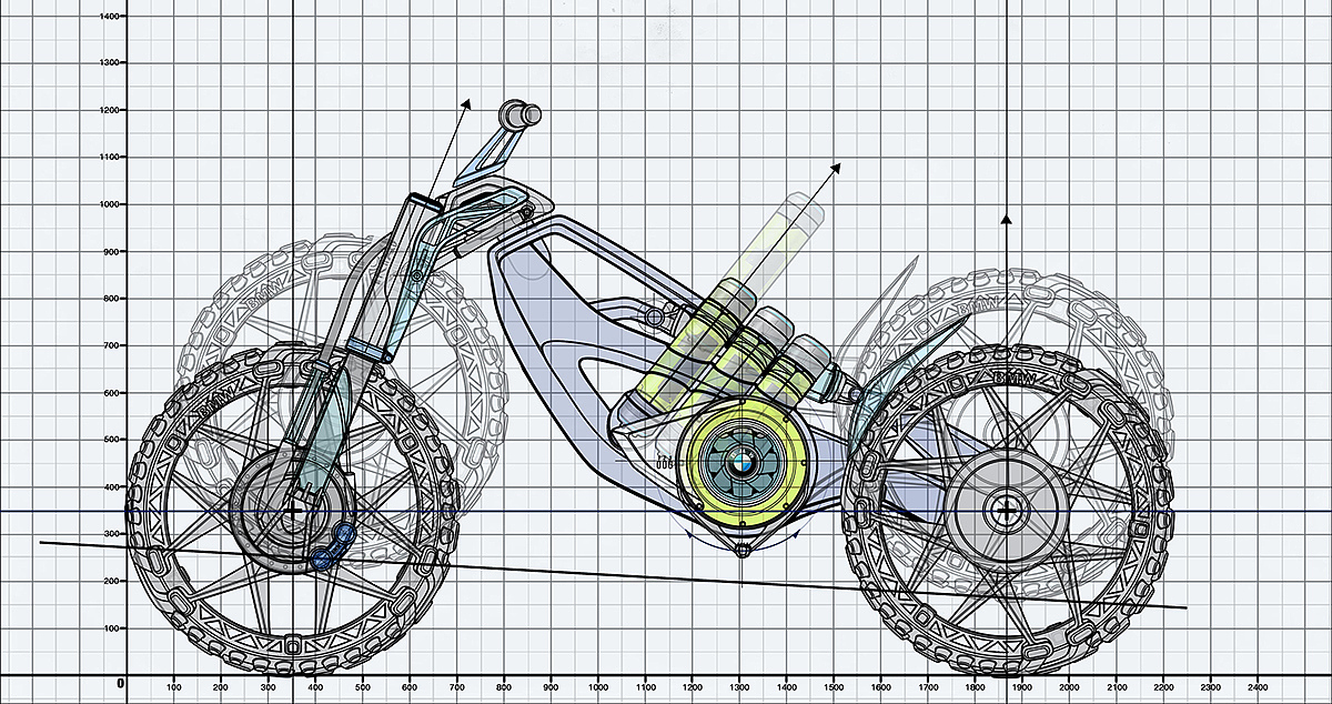 ATV Quad Frenzy，bmw，Exquisite shape，Flexible and light，industrial design，