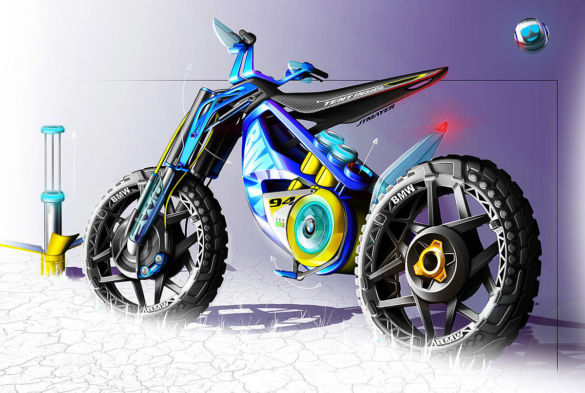 ATV Quad Frenzy，bmw，Exquisite shape，Flexible and light，industrial design，