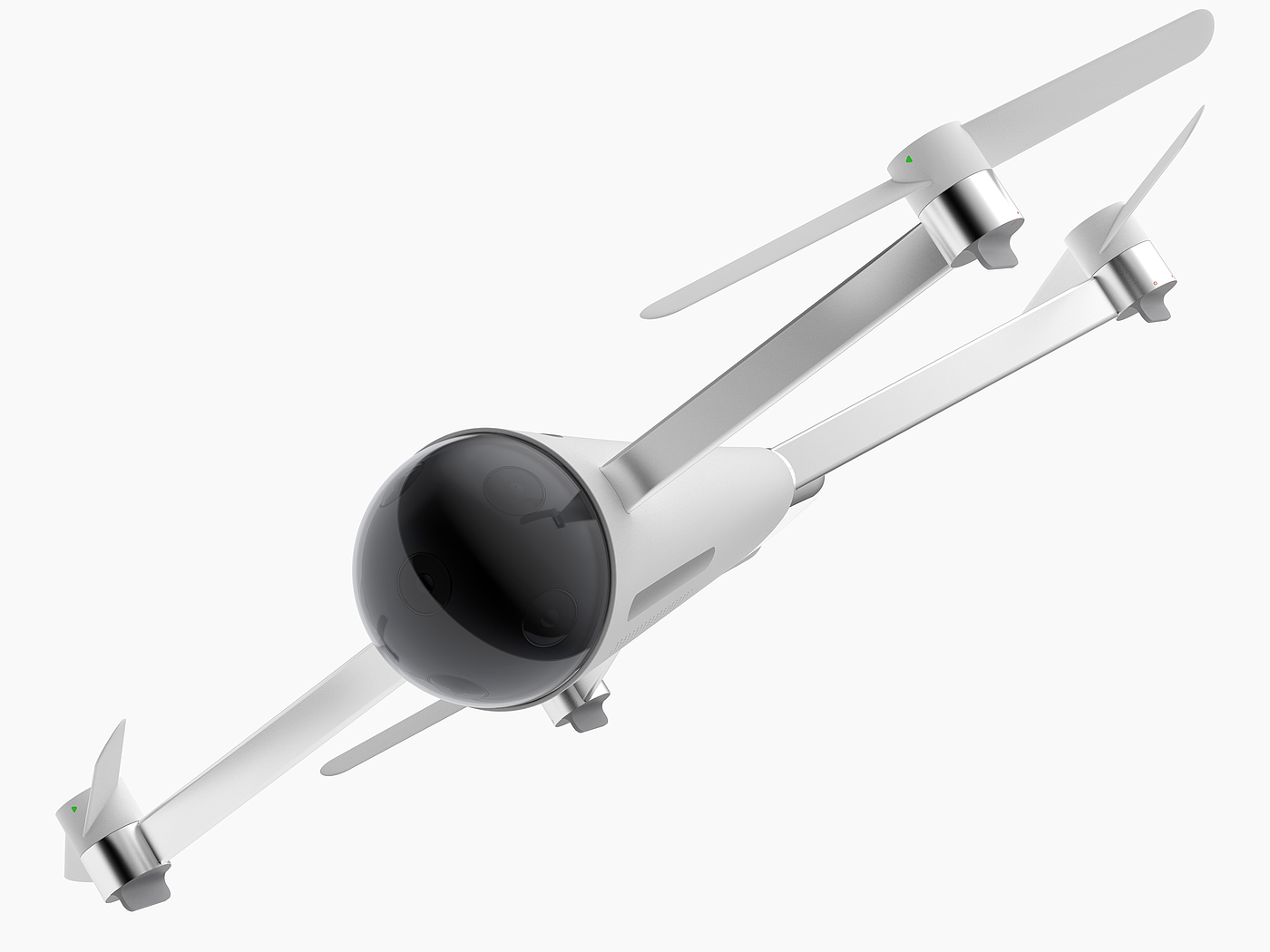 Automatic design，white，001 UAV，