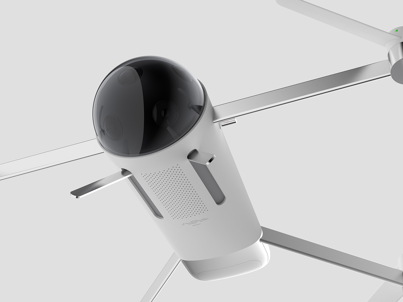 Automatic design，white，001 UAV，
