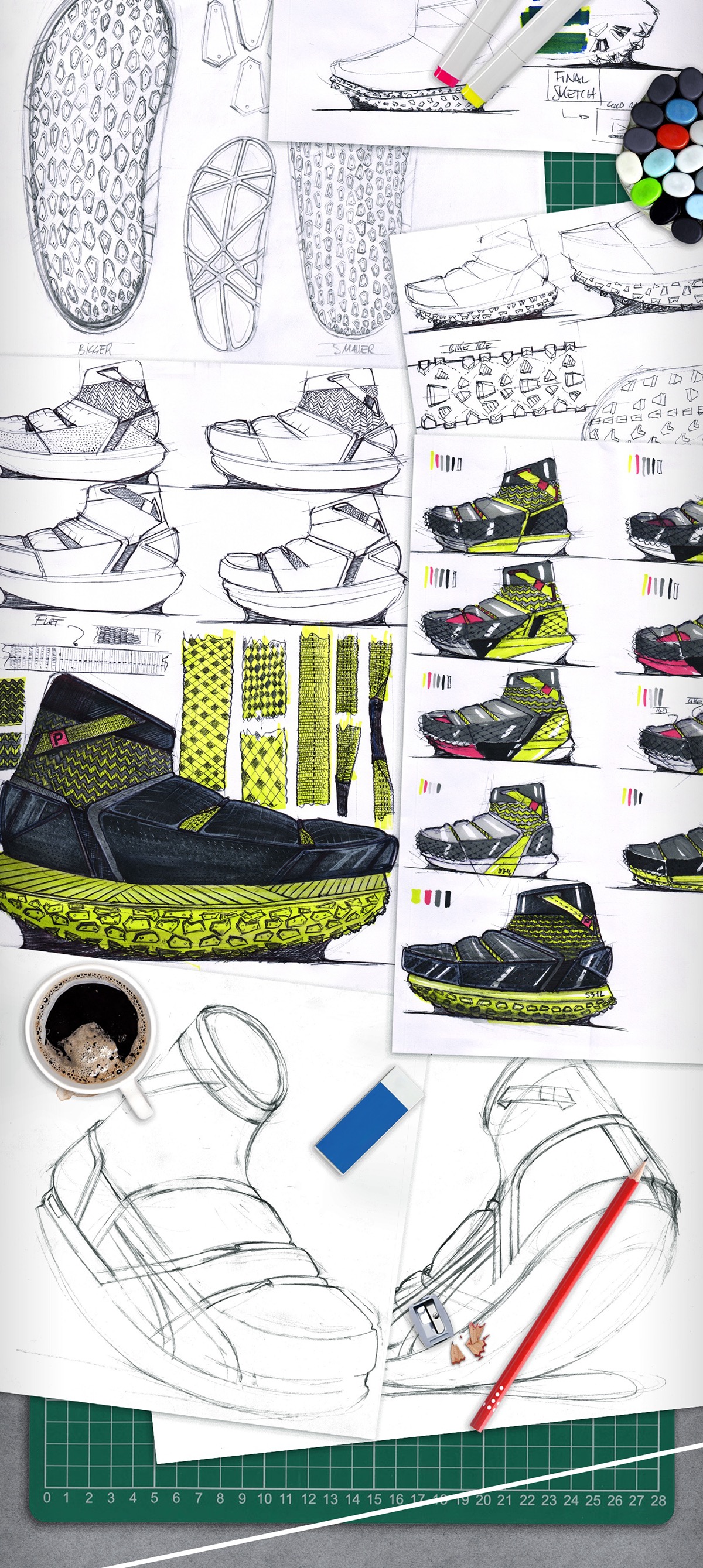 Jogging shoes，PENSOLE，Foot Locker，ASICS，Silvano Spada，