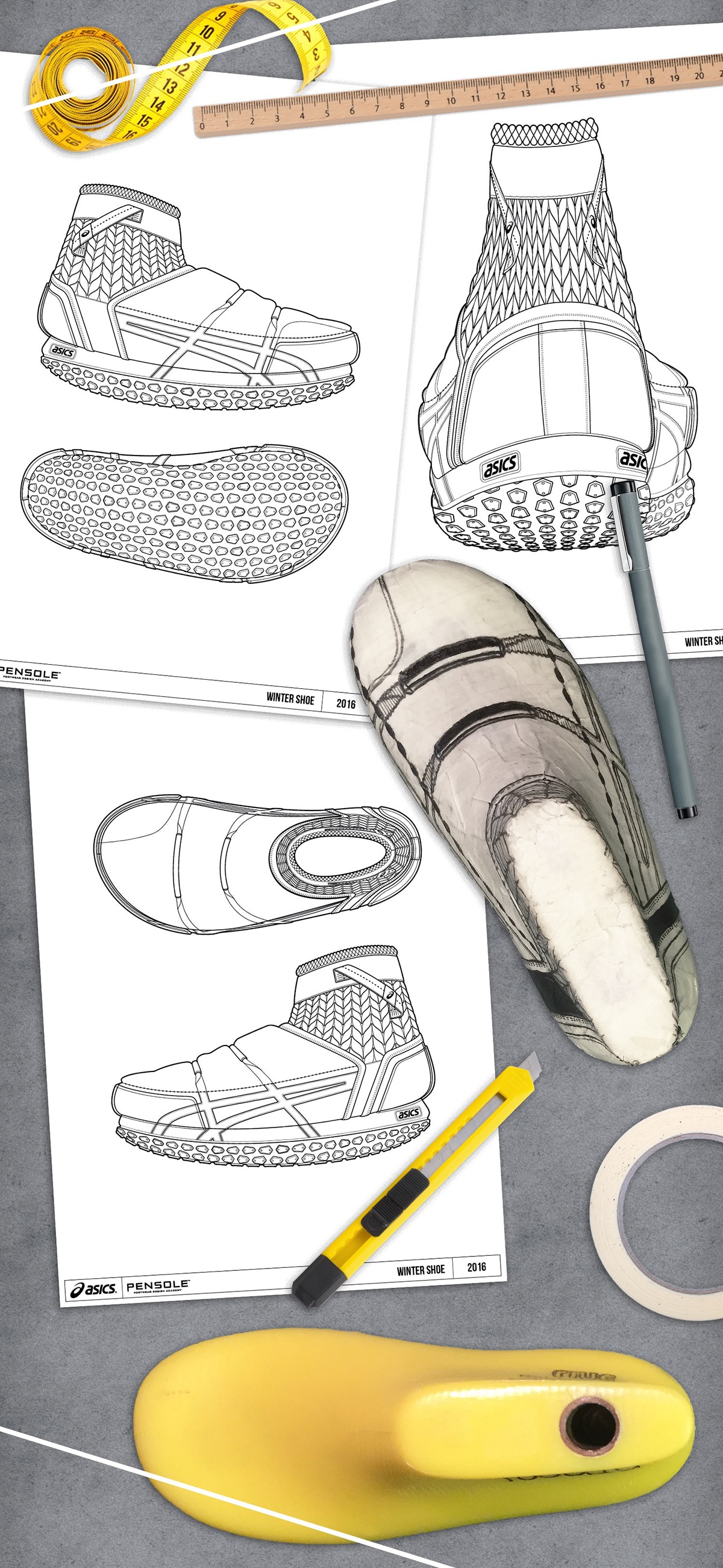 Jogging shoes，PENSOLE，Foot Locker，ASICS，Silvano Spada，