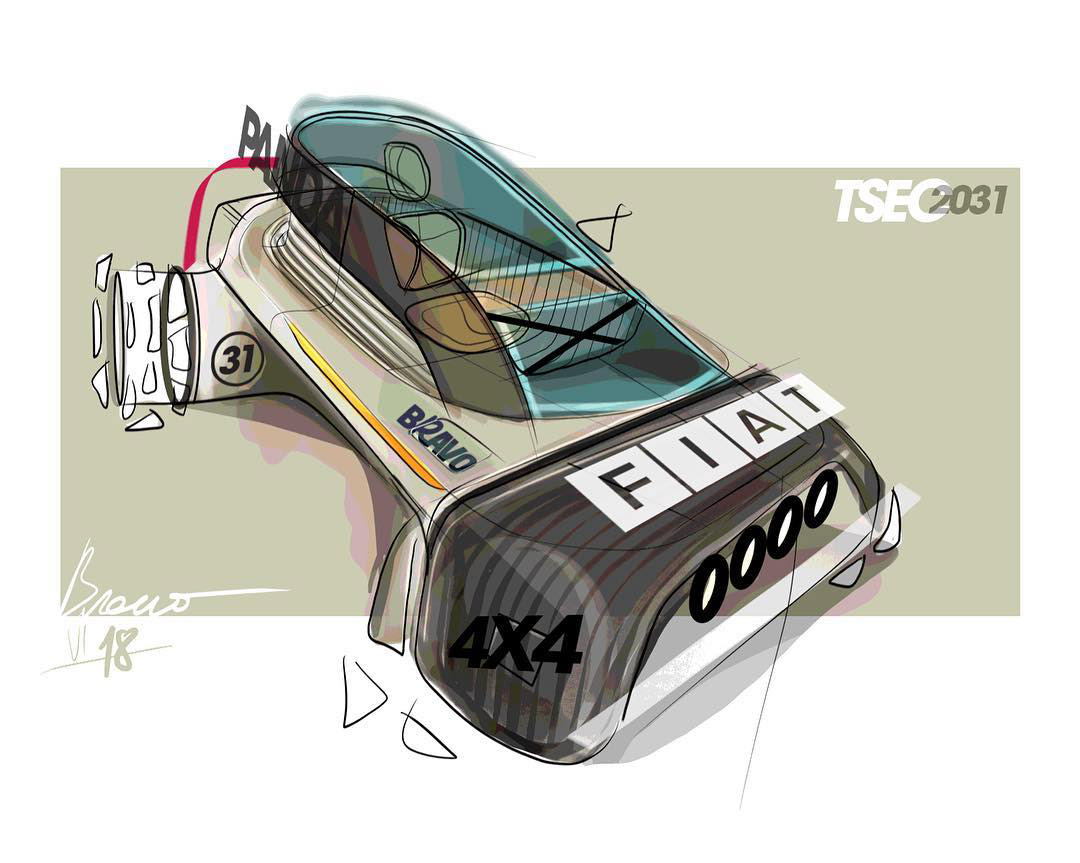 vehicle，two thousand and eighteen，Collection，Silvano Spada，sketchbook，