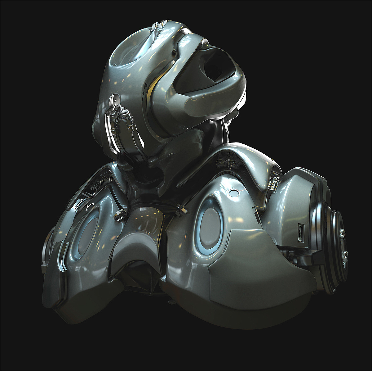 Character design，industrial design，Future technology，Game Modeling，Science and technology fantasy，