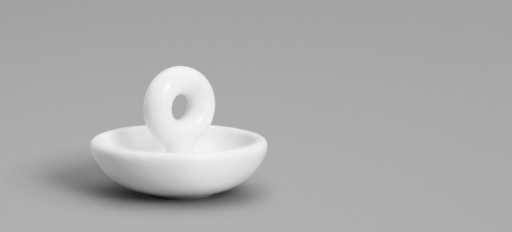 OTHR，3D printing，Porcelain，plate，CATCHALL，exquisite，