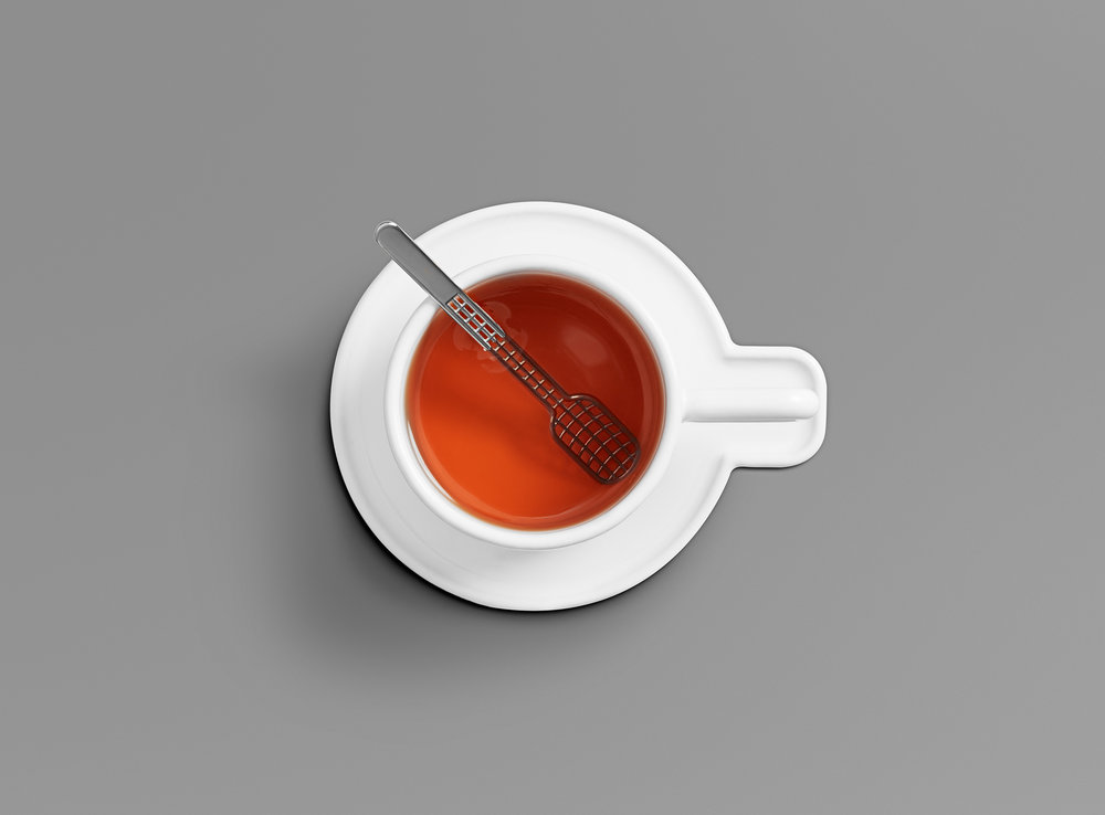 OTHR，3D printing，Porcelain，coffee cup，Metal，Spoon，industrial design，product design，