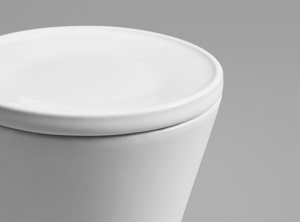 OTHR，3D printing，coffee cup，Porcelain，black and white，industrial design，product design，