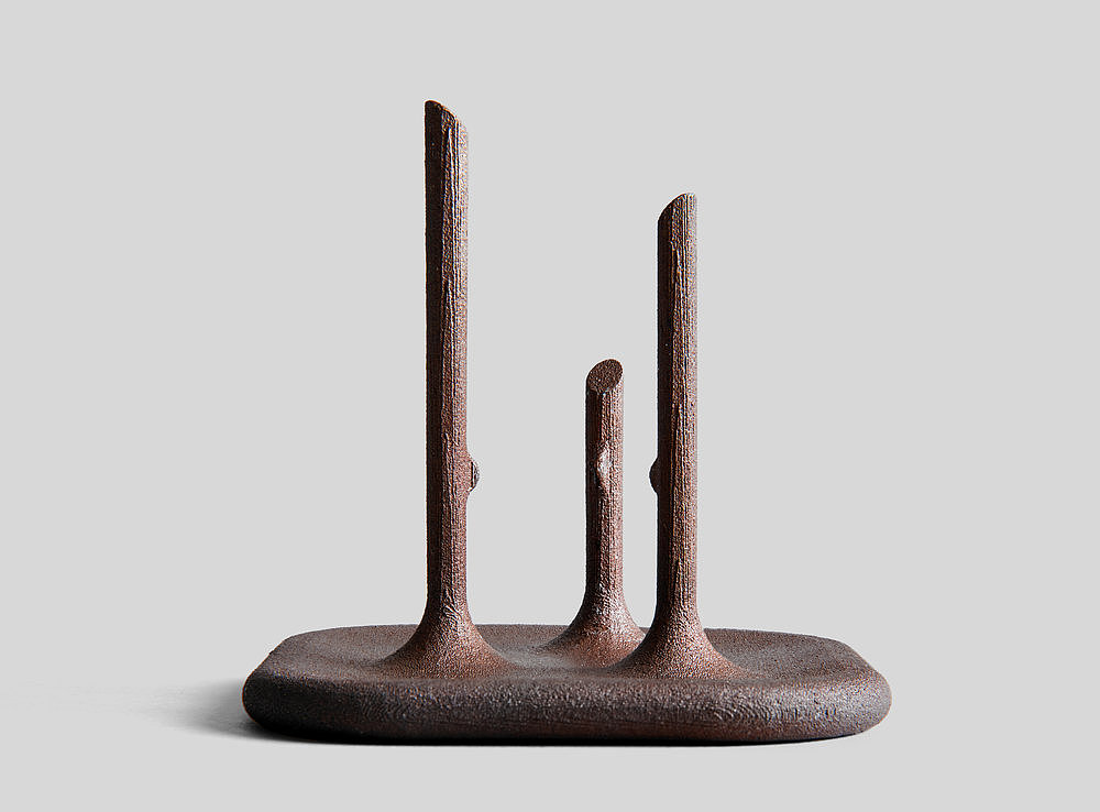 product design，industrial design，Minimalist，Candlestick，bronze ware，3D printing，OTHR，