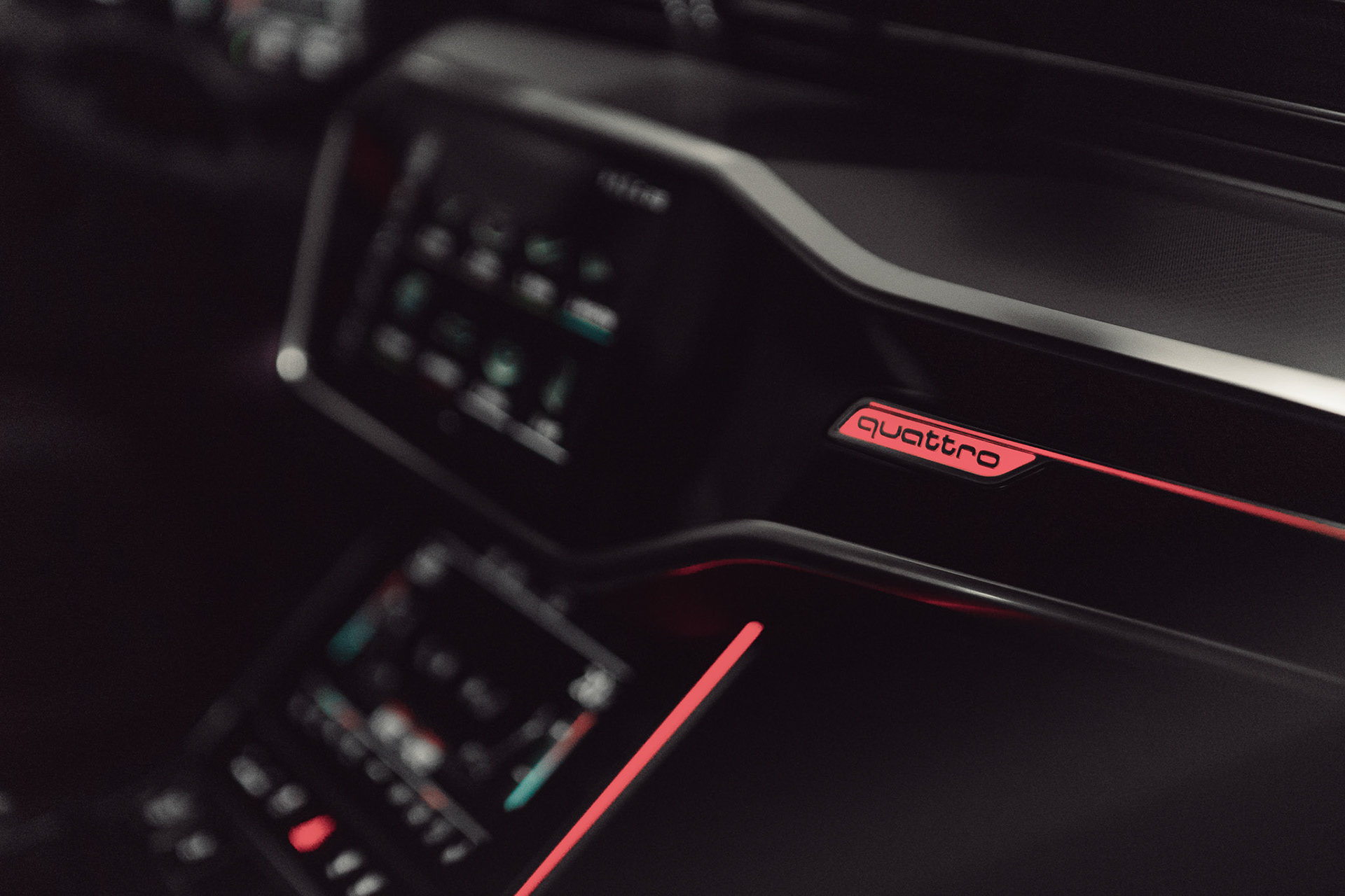 A6 55 TFSI audio，Automobile design，grey，