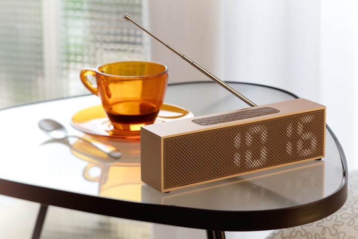 Clock，radio，TITANIUM RADIO，LEXON，