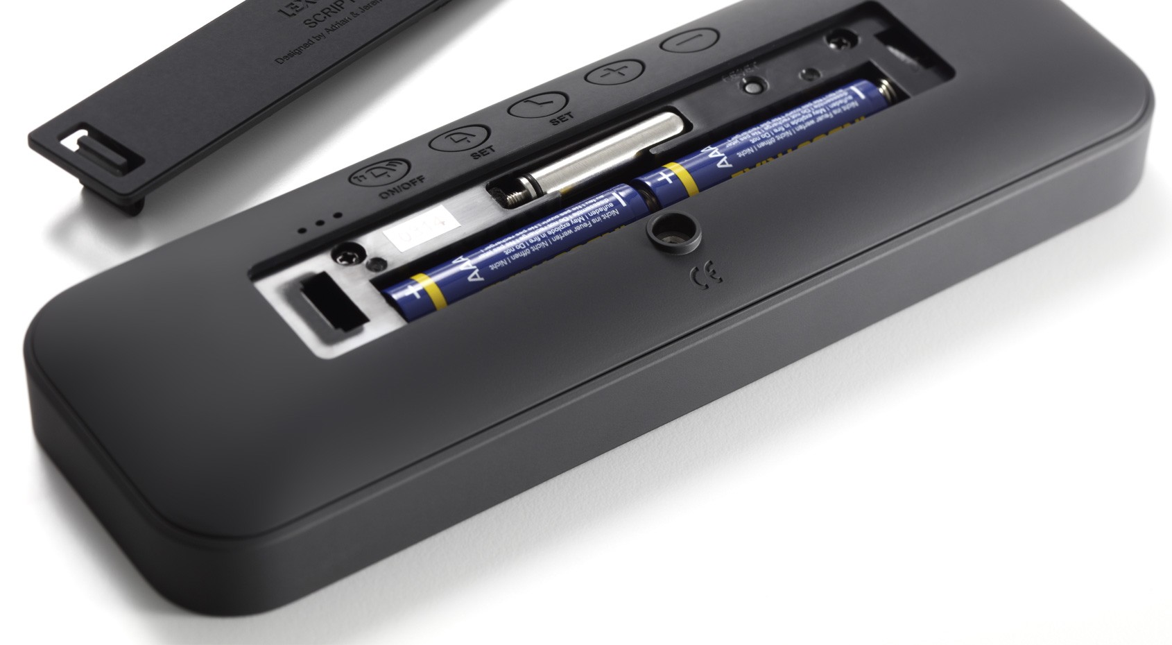 Red dot award，SCRIPT ALARM，LEXON，Clock，lcd，